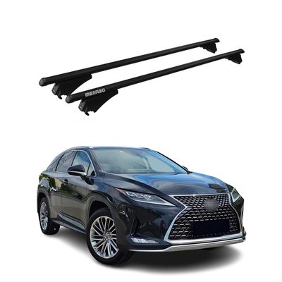 2016-2022 Lexus RX Roof Rack Cross Bars Black