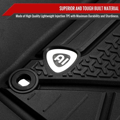 2016-2021 Honda Civic All Weather TPE Floor Mats Liner 5Pcs