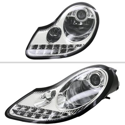 1997-2004 Porsche Boxster 986/911 996 LED Light Headlights LED Signal Chrome