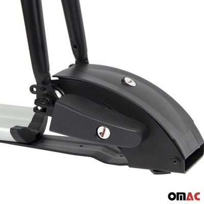 Roof Bicycle Rack Bike Carrier Alu. Upright With Optional 0,8x4,3 inch Fork Kit