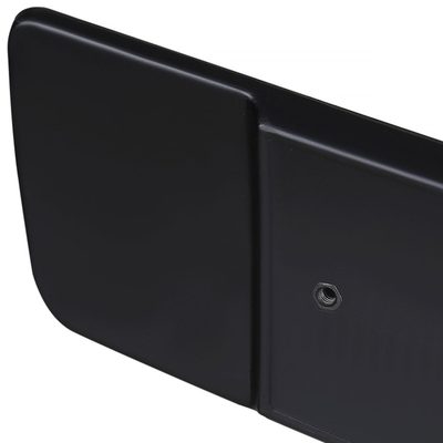 2008-2017 Dodge Challenger Black Primer ABS Demon Style Rear Spoiler