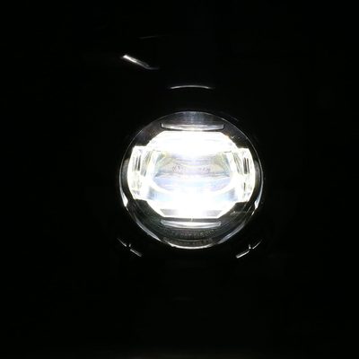 2011-2015 Ford Explorer 6500K SMD LED Projector Fog Lights Kit Chrome/Clear
