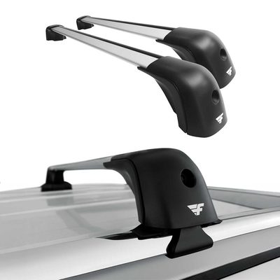 2005-2015 Hyundai Tucson Roof Racks Cross Bars Silver