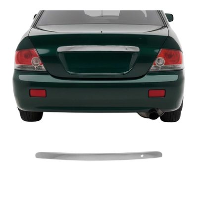 2004-2006 Mitsubishi Lancer VII Rear Trunk Molding Trim Stainless Steel Silver 1Pc