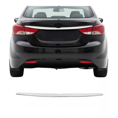2011-2016 Hyundai Elantra Rear Trunk Tailgate Door Handle Cover Stainless Steel Silver