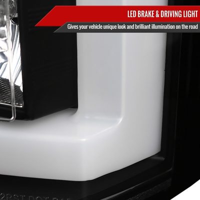 2015-2020 GMC Yukon/Yukon XL LED Tail Lights Matte Black Housing/Clear Lens