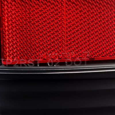 2007-2009 Dodge RAM 1500/2500/3500 LED Tail Lights Matte Black/Clear Lens