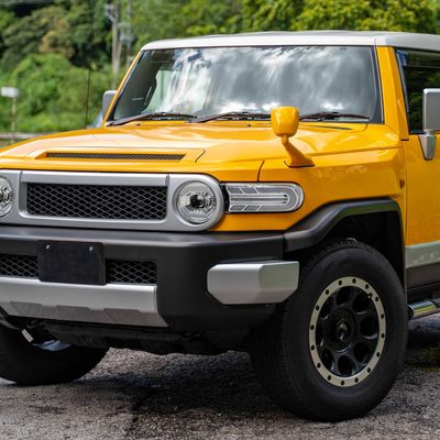 2007-2014 Toyota FJ Cruiser Signal Animated LED Projector Headlights Chrome