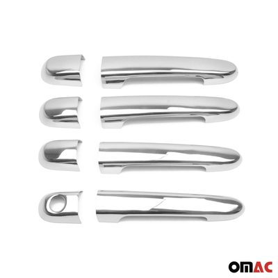 2006-2011 Hyundai Accent Sedan Car Door Handle Cover Protector Stainless Steel 8 Pcs