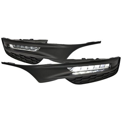2016-2017 Honda Accord Sedan LED Fog Lights Kit Chrome Housing/Clear Lens