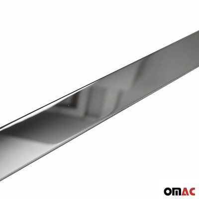 2015-2018 Jeep Renegade Rear Trunk Molding Trim Stainless Steel Dark 3 Pcs