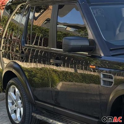 2005-2009 Land Rover LR3 Window Molding Trim Streamer Stainless Steel 4x