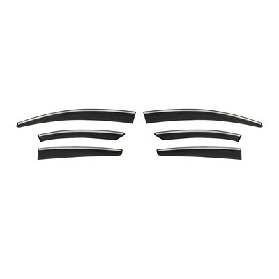 2012-2014 Ford Focus Hatchback Window Visor Vent Rain Deflector 6Pcs Smoke