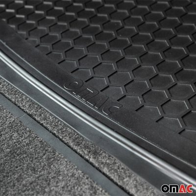 2000-2026 Chevrolet Malibu Universal Cargo Mat Liner Waterproof Rubber Black 1Pc