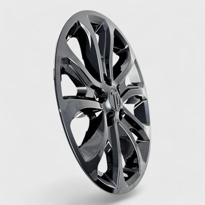 2018-2021 Chevrolet Equinox Wheel Cover Hubcaps Set Gloss Black 8Pcs ABS Plastic