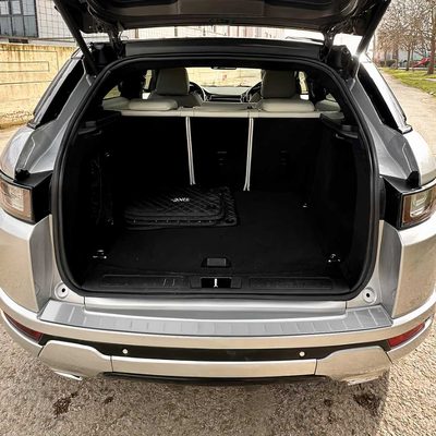 2012-2019 Land Rover Range Rover Evoque Rear Bumper Guard Stainless Steel Glossy