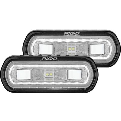 Par de Faros Auxiliares SR-L Series Spreader Con Retroiluminacion Halo Blanco