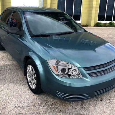 2005-2010 Chevy Cobalt Pontiac /Pursuit Dual Halo Projector Headlights Chrome