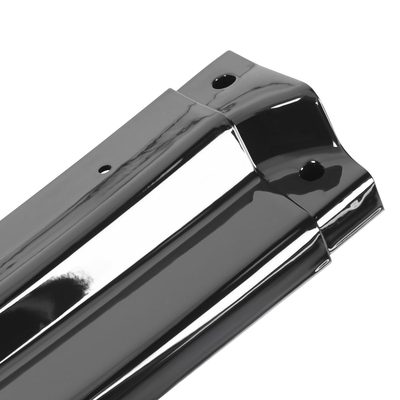 2017-2021 Honda Civic Si Glossy Black 3Pcs Front Bumper Lip Spoiler Kit