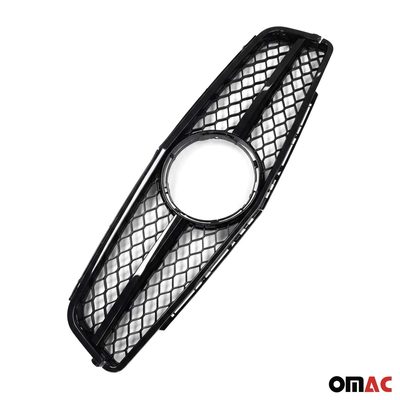 2010-2014 Mercedes C Class W204 Sedan AMG Style All Gloss Black Front Grill