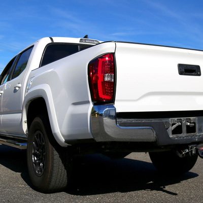 2016-2022 Toyota Tacoma LED Bar Tail Lights Chrome Housing/Red Clear Lens