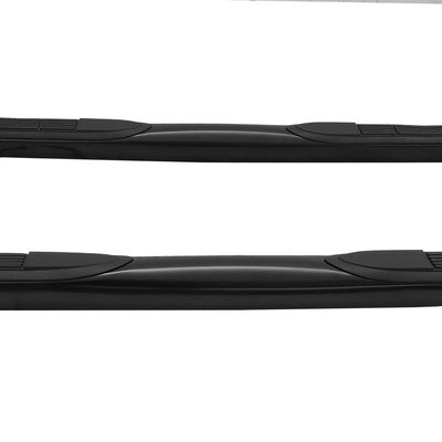 2009-2014 Ford F-150 Super Cab 3" Black Stainless Steel Side Step Nerf Bars