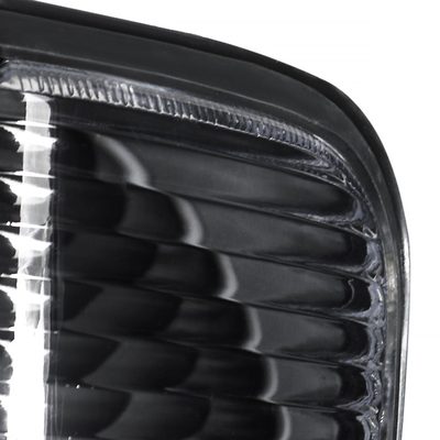 1992-2006 Ford Econoline E-Series LED Factory Headlights&Corner Lights Black