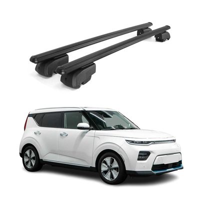 2020-2023 Kia Soul EV Roof Rack Cross Bars Black