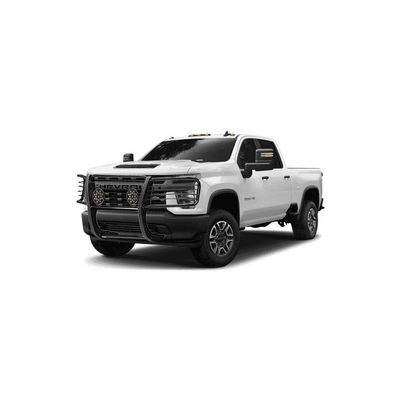 Fits 2019-2022 Chevy Silverado 1500 (BLK-17GT29MA-PLB)