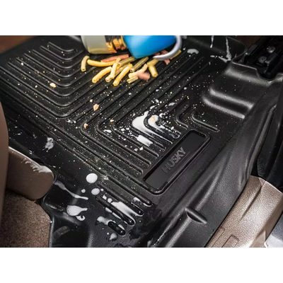 Tapetes Husky Weatherbeater 1ra y 2da Fila color Negro para NP300 16 - 25