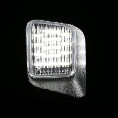 2003-2018 Dodge RAM 1500 2500 3500 Rear LED License Plate Lights Chrome