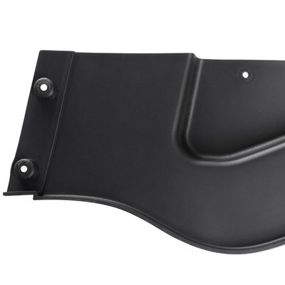 2014-2017 Infiniti Q50 Matte Black Polypropylene 3Pcs Bumper Lip Spoiler