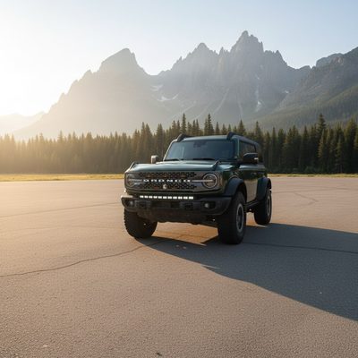 2021+ Ford Bronco Capable Bumper 40in Light Bar PRO