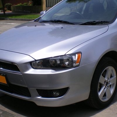 2008-2012 Mitsubishi Lancer H11 Fog Lights Kit Chrome Housing/Clear Lens