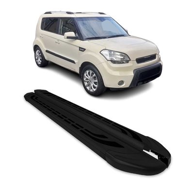 2010-2013 Kia Soul Running Boards Side Steps Black