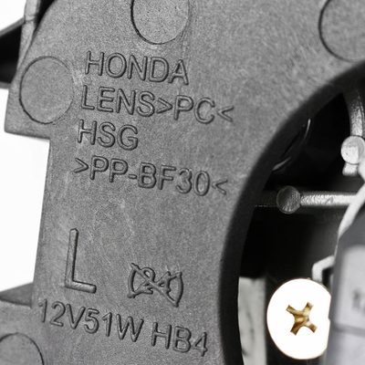 2002-2004 Honda CR-V 12V/51W 9006 Fog Lights Kit Switch &Wiring Harness Chrome