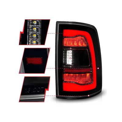 Anzo Smoked Black LED Tail Lights 311470