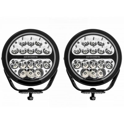 Faros MAXROUND 7" GR Blackout Series 1 Par Driving