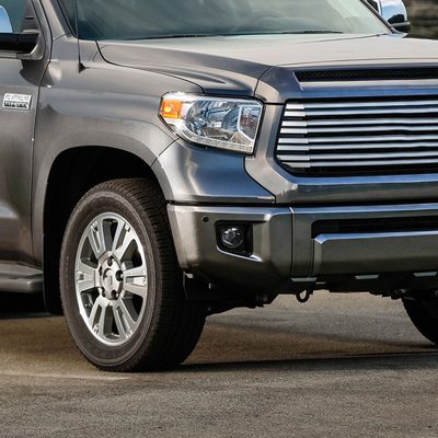 2014-2018 Toyota Tundra SMD LED Projector Fog Lights Kit Chrome/Clear Lens