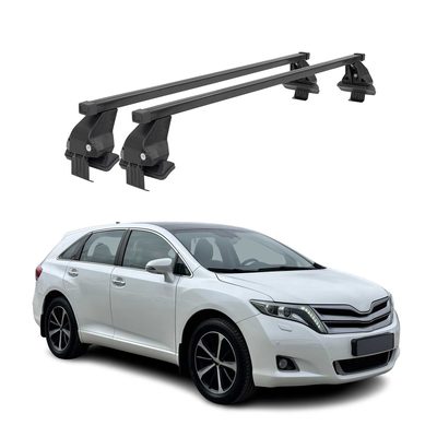 2009-2015 Toyota Venza Roof Rack Cross Bars Black