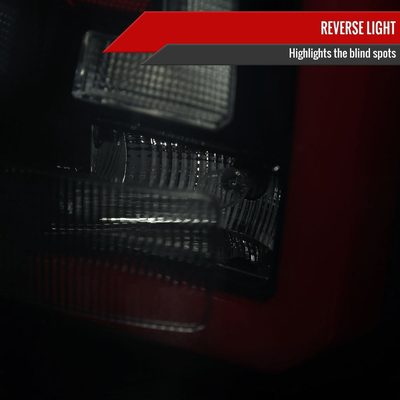 2007-2014 Chevy Tahoe/Suburban/Yukon/Denali LED Signal Tail Lights Black
