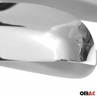 2010-2013 Lexus GX 460 Side Mirror Cover Caps Stainless Steel Silver 2 Pcs