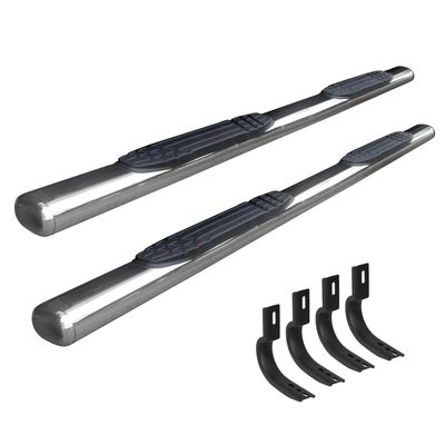 Estribos WIDESIDER Fusion 4" Inox de 87" para Gladiator 20-25