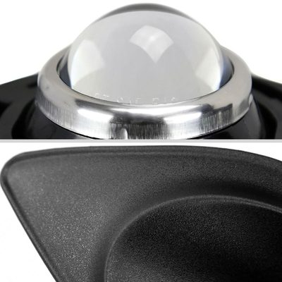 2015-2020 Dodge Charger H11 Projector Fog Lights Kit Chrome/Clear Lens