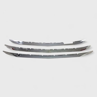 2016-2018 Chevrolet Silverado 1500 Grille Overlay Chrome 3Pcs ABS Plastic
