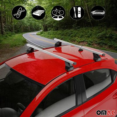 2020-2026 Mercedes GLE Class Coupe C167 Roof Rack Cross Bars Silver