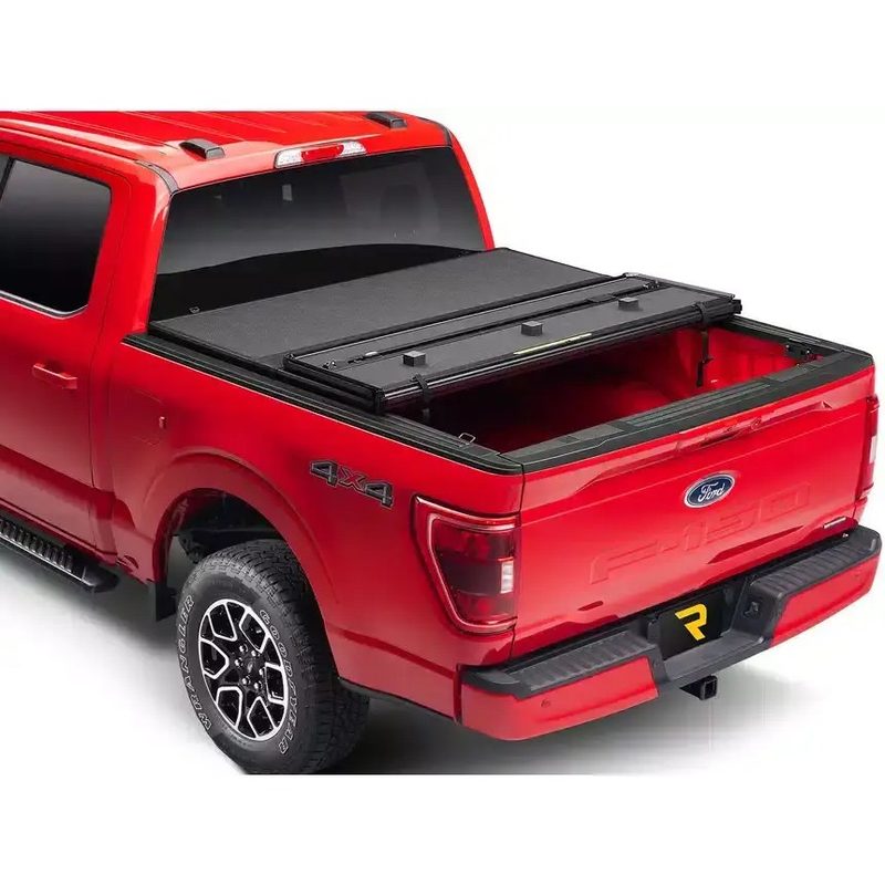 Tapa plegable rigida Solid fold ALX 5.6' para Tundra 22 - 25 Crew Max