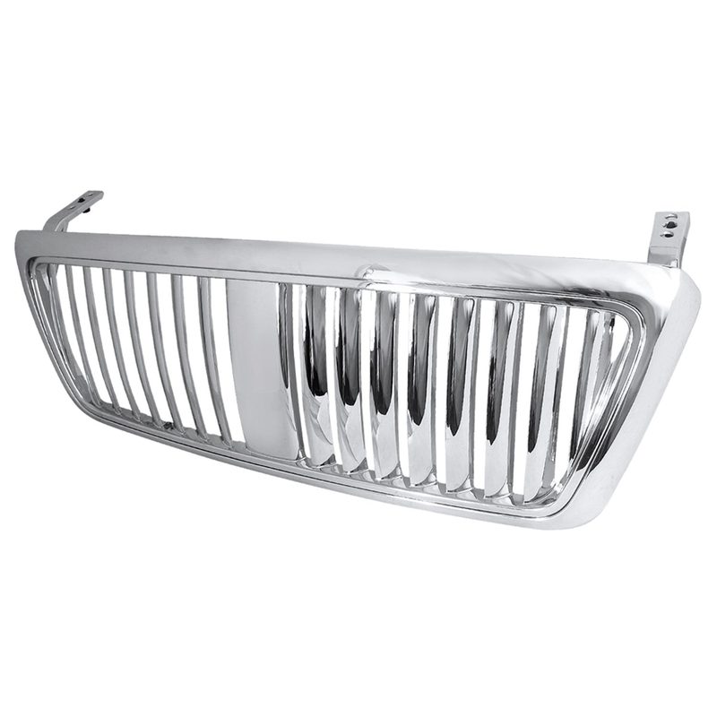 2004-2008 Ford F-150/ 2006-2008 Lincoln Mark LT Chrome ABS Vertical Front Grille