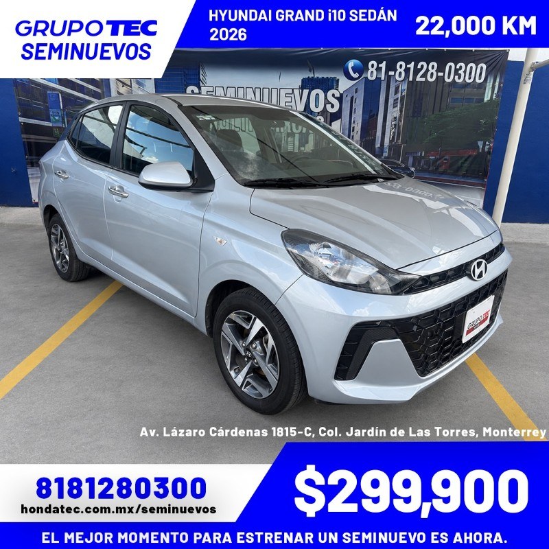 Hyundai Grand I10 Sedán GLS TA 2026