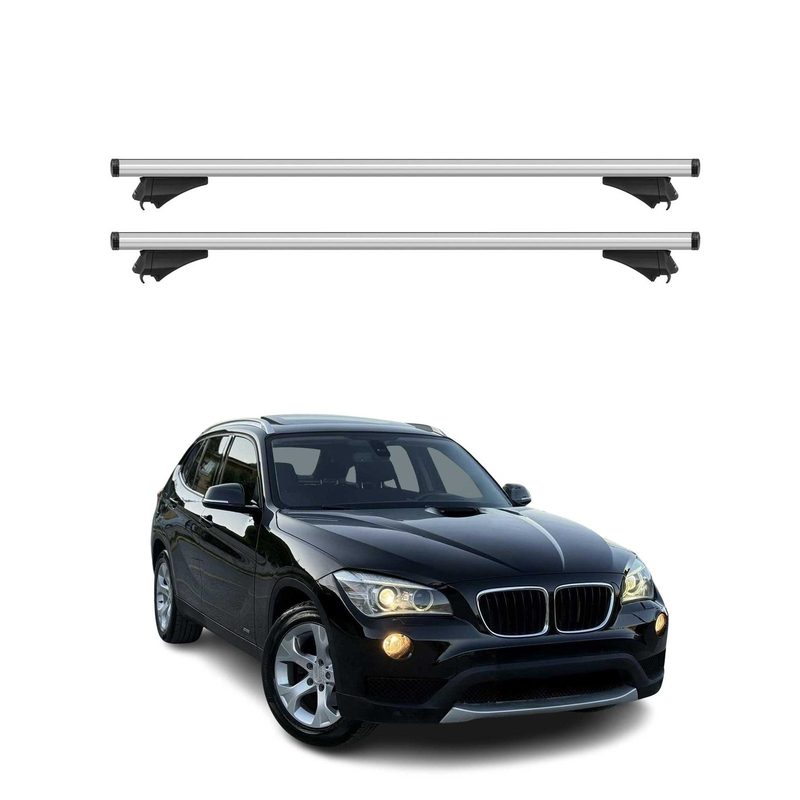 2010-2015 BMW X1 E84 Roof Rack Cross Bars Silver